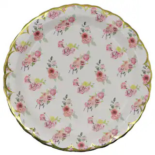7" Floral Toss Paper Plates, 12ct. by Ashland® | Michaels Stores