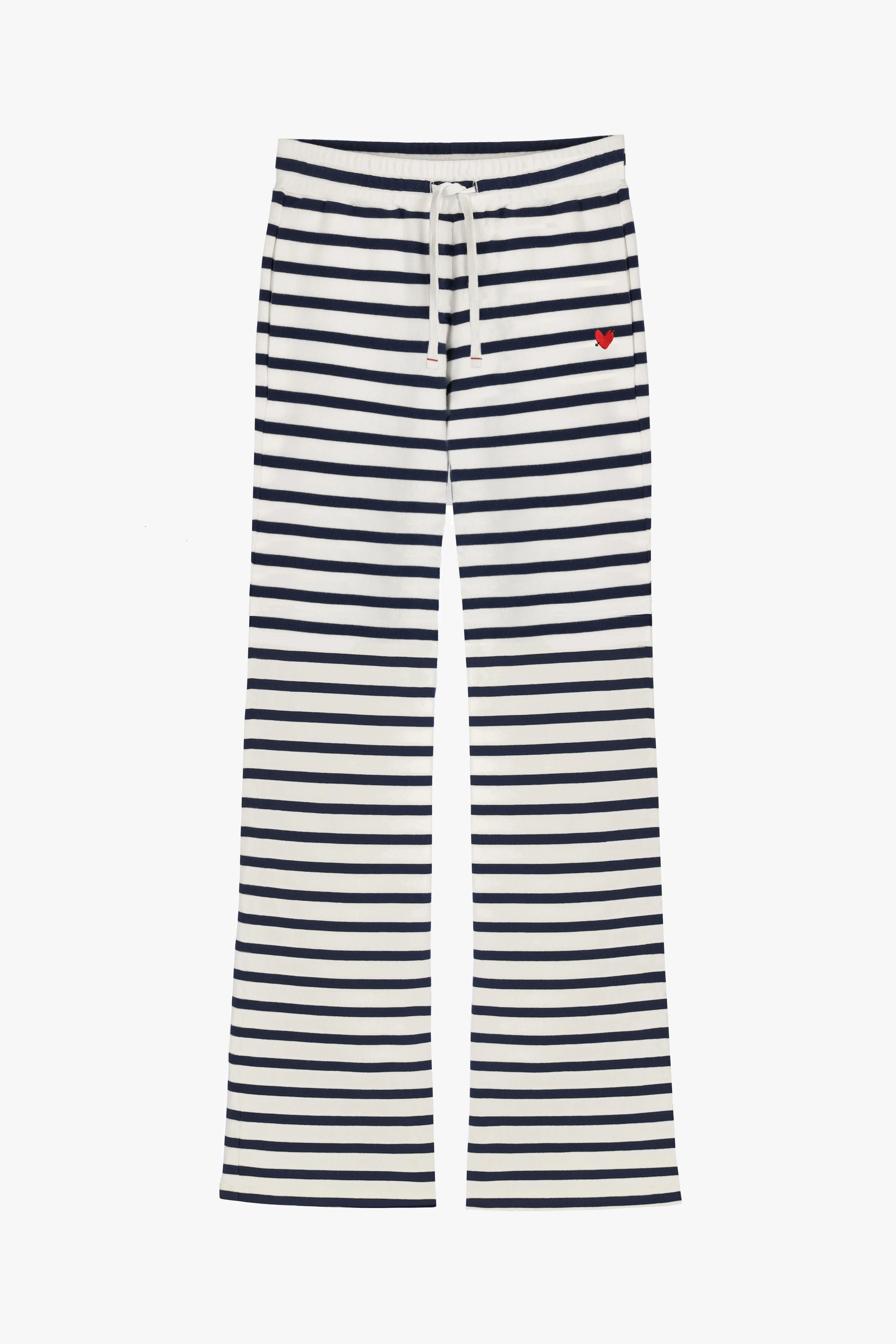 Hose 'Heart' in Navy/Ivory | ANITA HASS