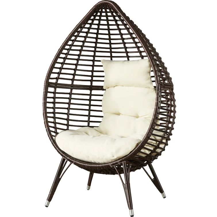 Dixion Teardrop Patio Chair with Cushions | Wayfair North America