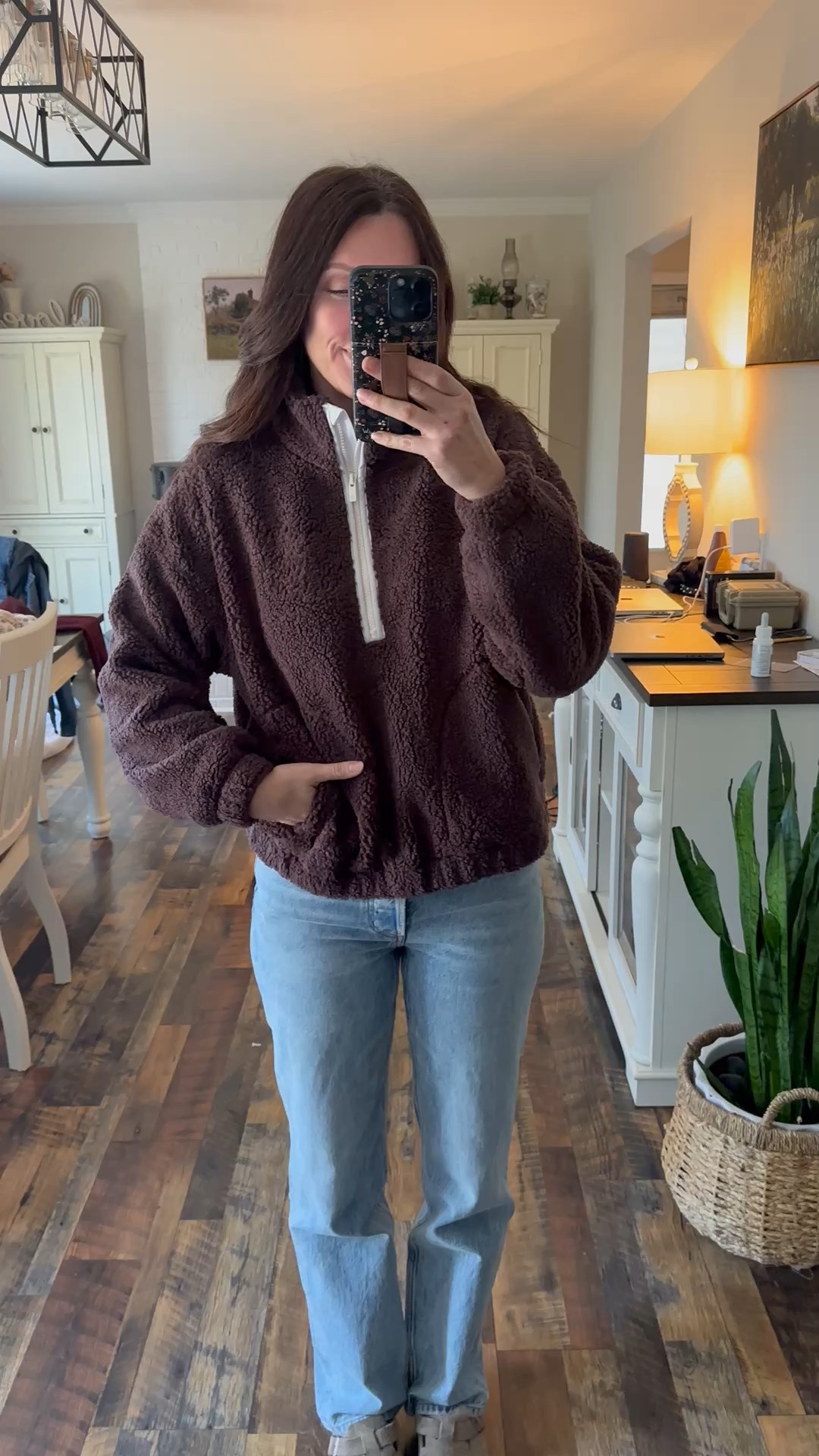 Wearing the small :) 

#LTKCyberWeek #LTKSaleAlert #LTKHoliday