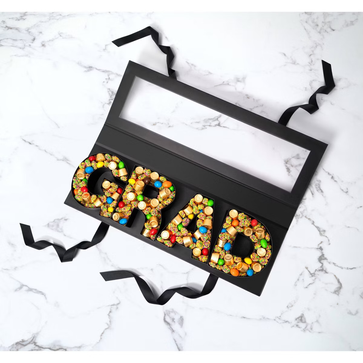 Cook With Color Fillable Word Food Storage Gift Box GRAD Black | Target