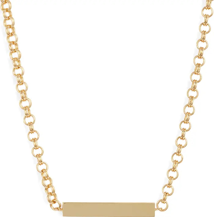 gorjana Lou Tag Necklace | Nordstrom | Nordstrom