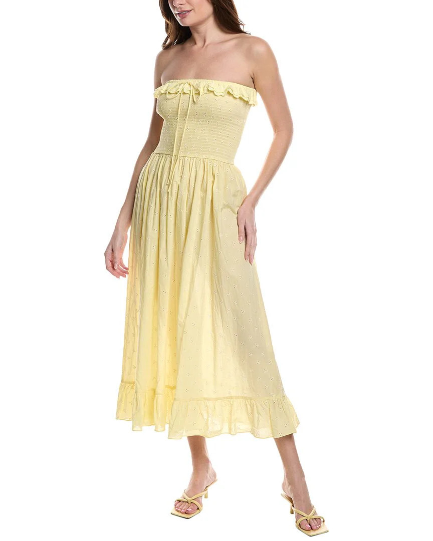 Solid & Striped Sleeveless Midi Dress | Shop Simon