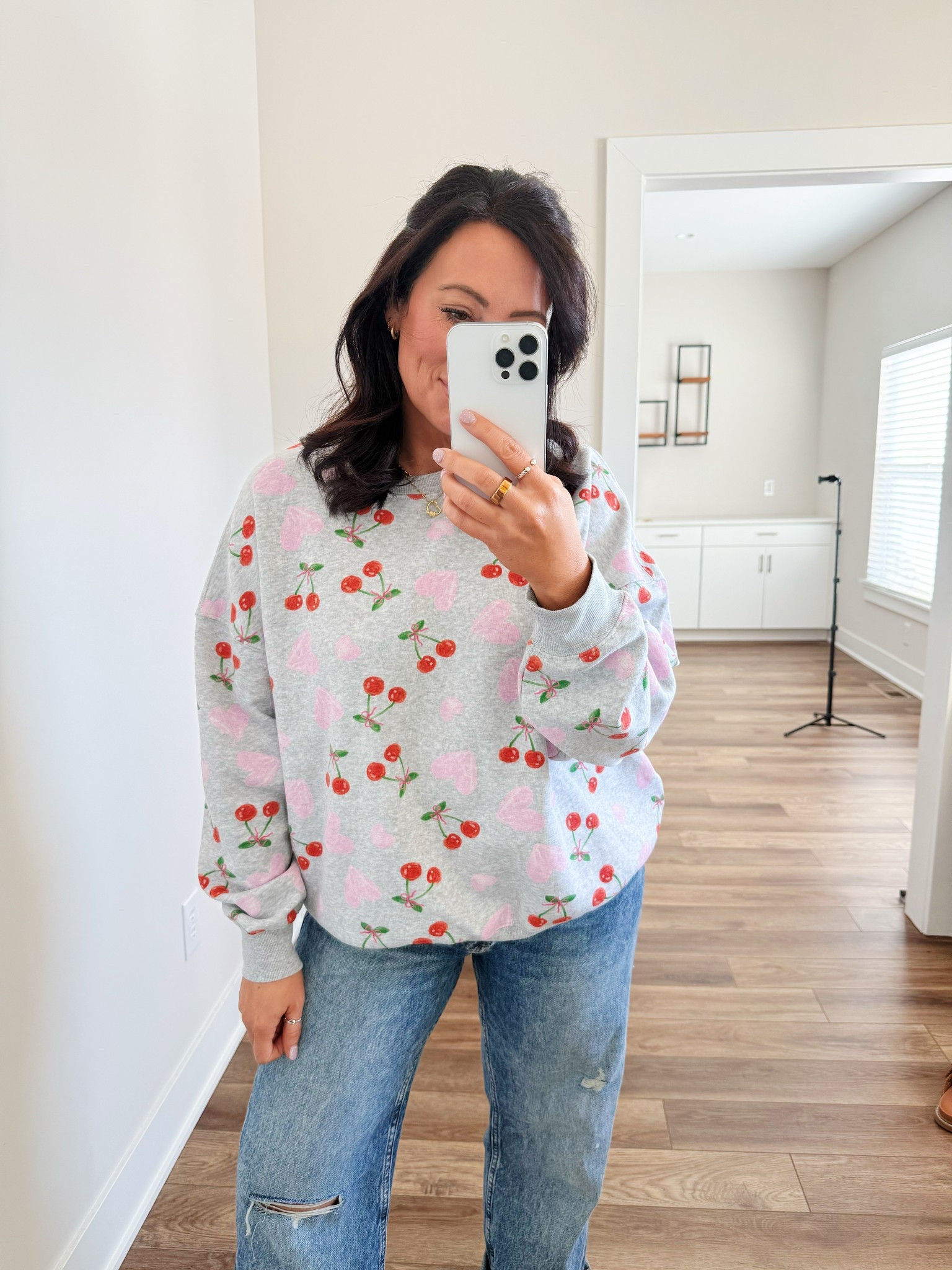 TARGET 🎯 TUESDAY 
 • XL  sweatshirt for an oversized fit 
• size 6 denim 


#LTKMidsize #LTKootd #LTKgrwm