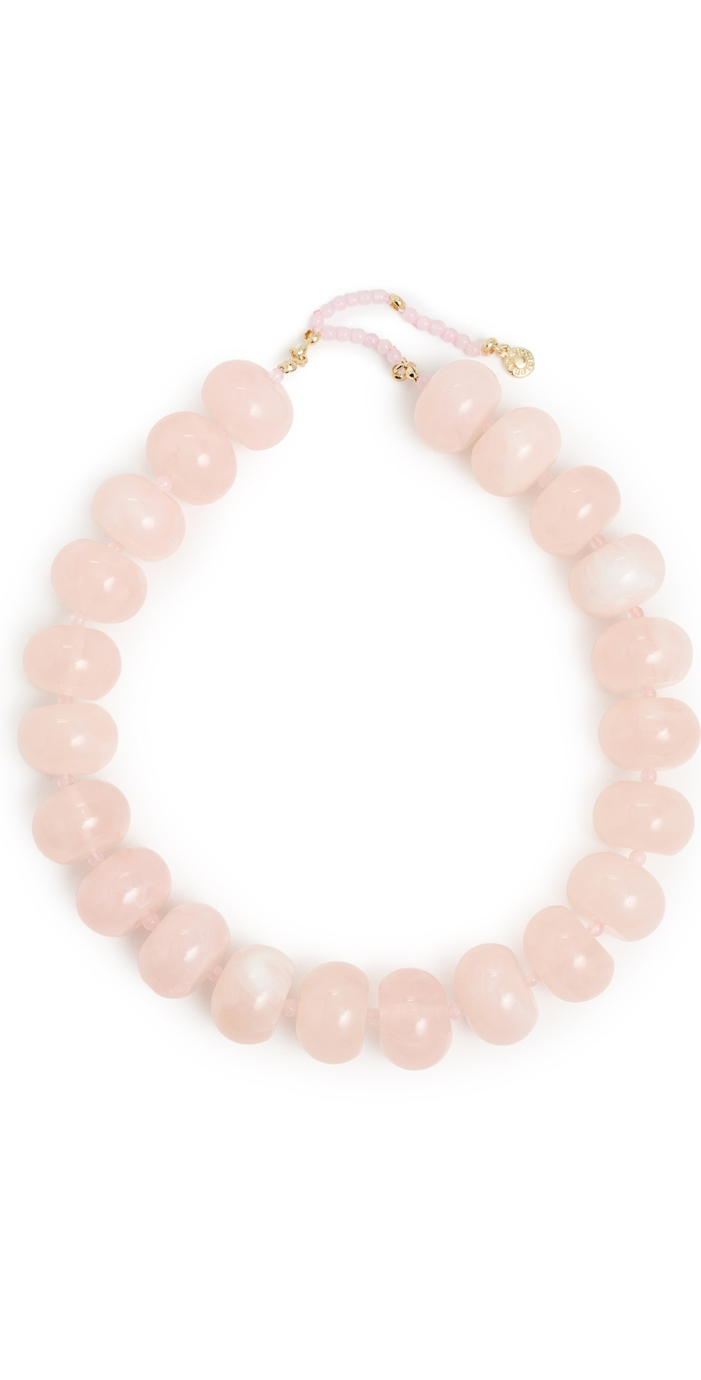 BaubleBar Joan Semi Precious Necklace Pink One Size | Shopbop