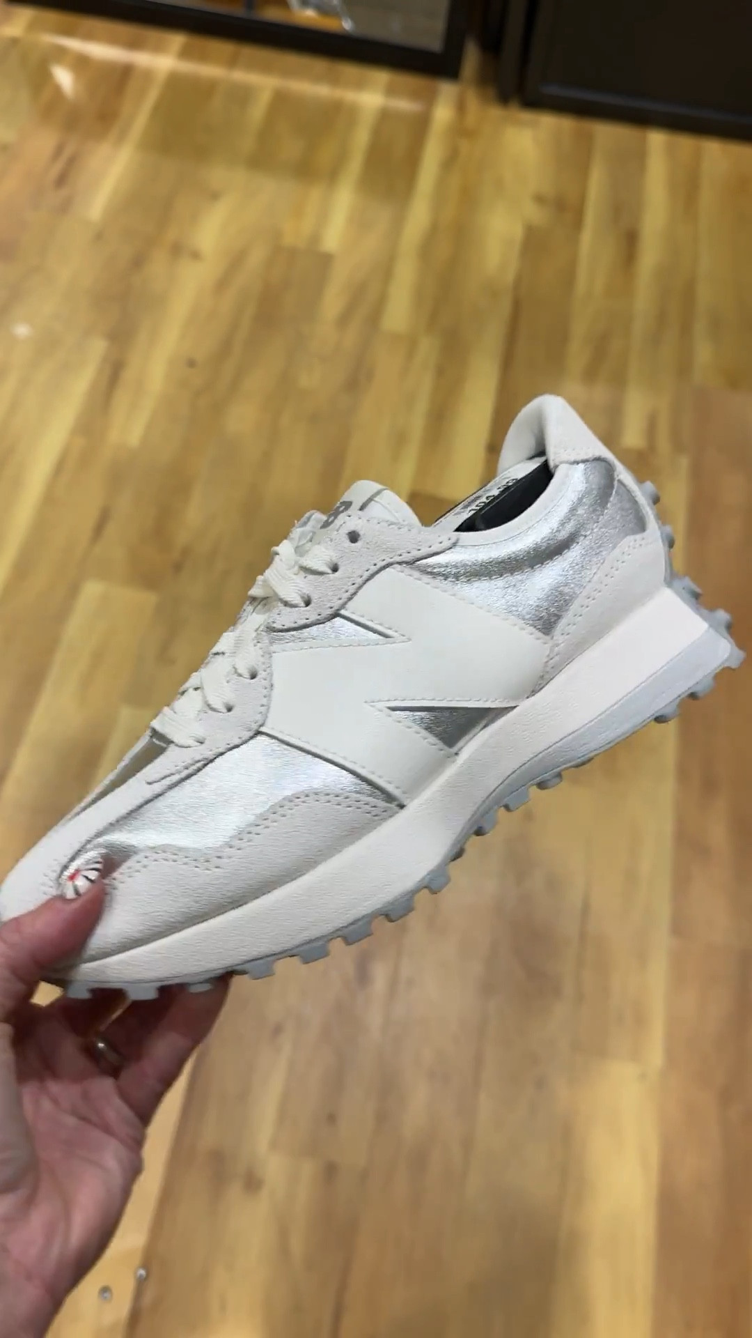 Yes please top metallic new balances, the perfect sneaker for spring. The absolute, perfect travel sneaker. ￼

#SpringShoes #Sneakers #MetallicSneakers  ￼

#LTKmomlife #LTKTravel #LTKActive