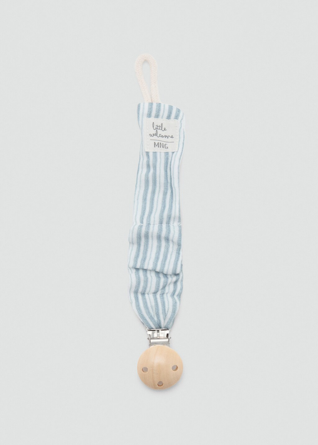 Striped brooch pacifier holder | MANGO (UK)