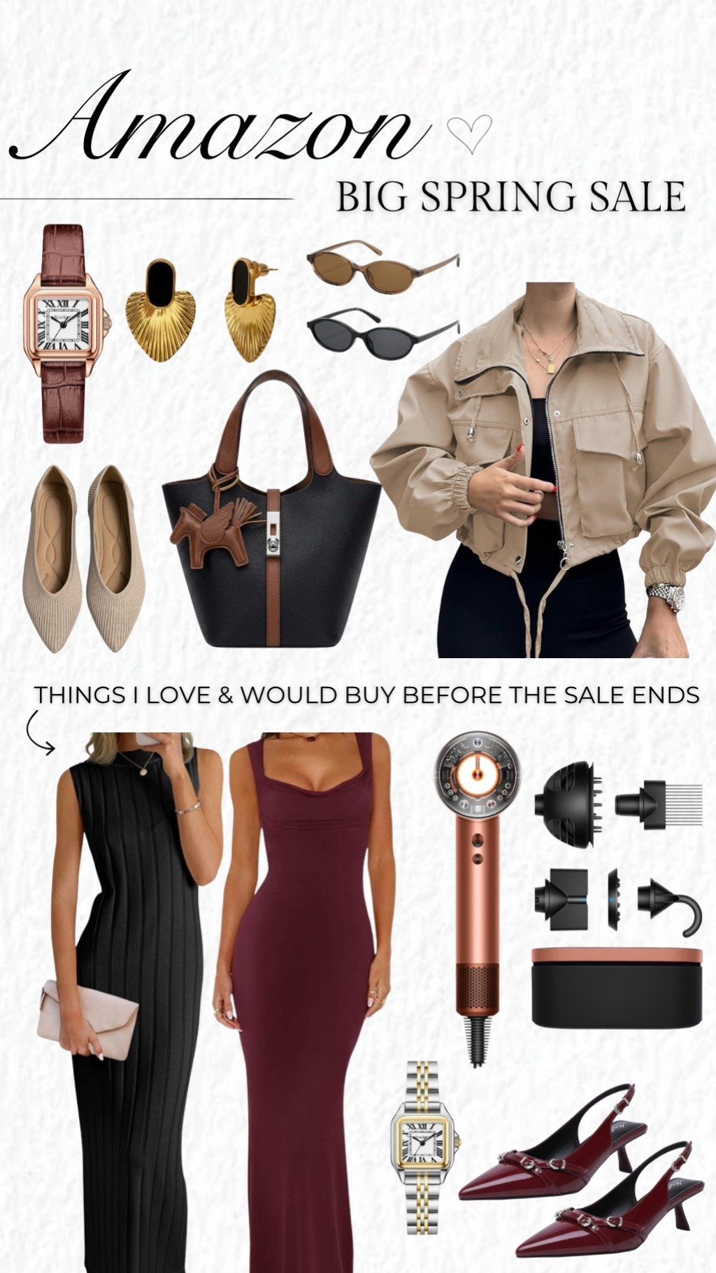 Today is the LAST day of the Amazon spring sale! These are some of my top favorites at the moment. 



#LTKgrwm #LTKootd #LTKSaleAlert