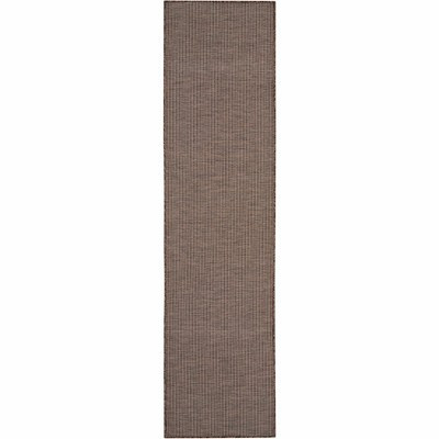 Nourison Positano Solid Indoor Outdoor Rug Natural 2' x 6' | Target