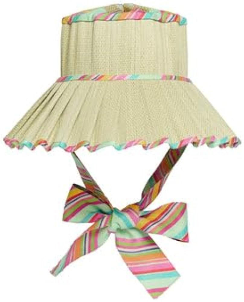 Women's Lorna Murray Hat, Reversible Straw Pleated Sun Hat, Wide Brim Foldable Casual Outdoor Bea... | Amazon (US)