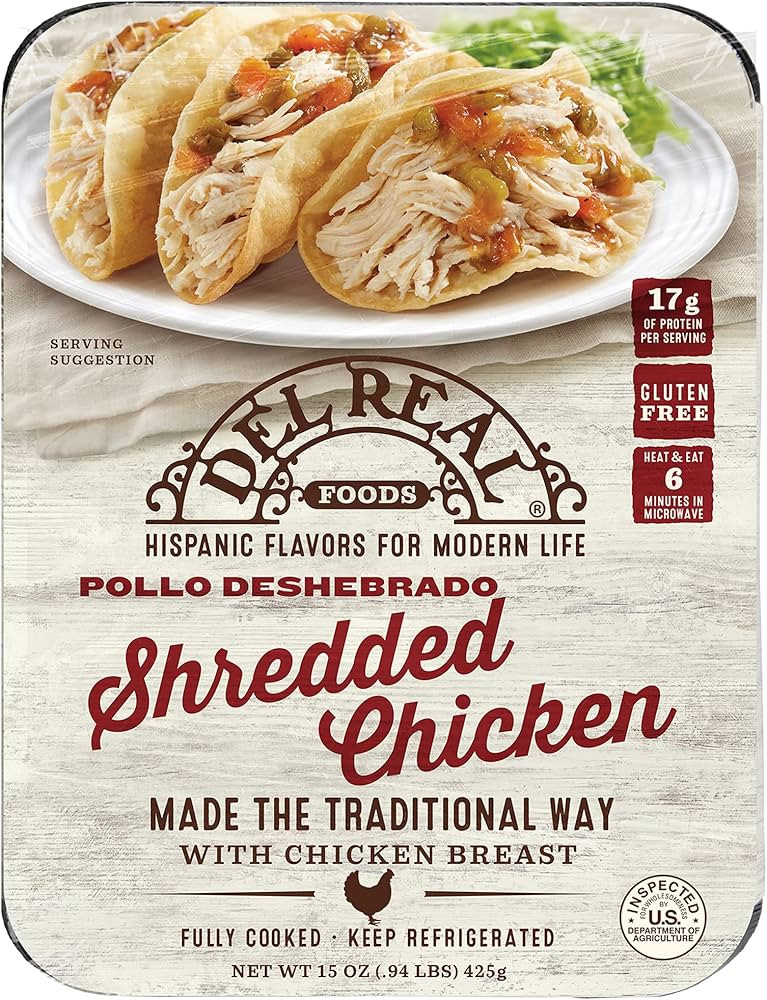 Shredded Chicken (Pollo Deshebrado) 15oz | Amazon (US)