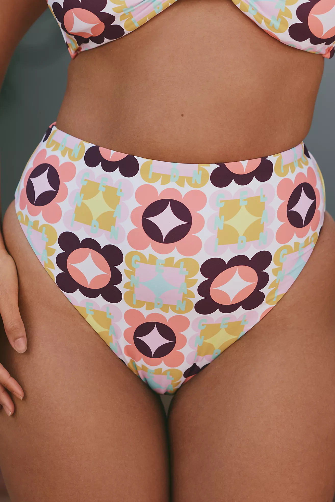 Celandine x Holly Clarke Mari High-Waist Bikini Bottoms | Anthropologie (US)