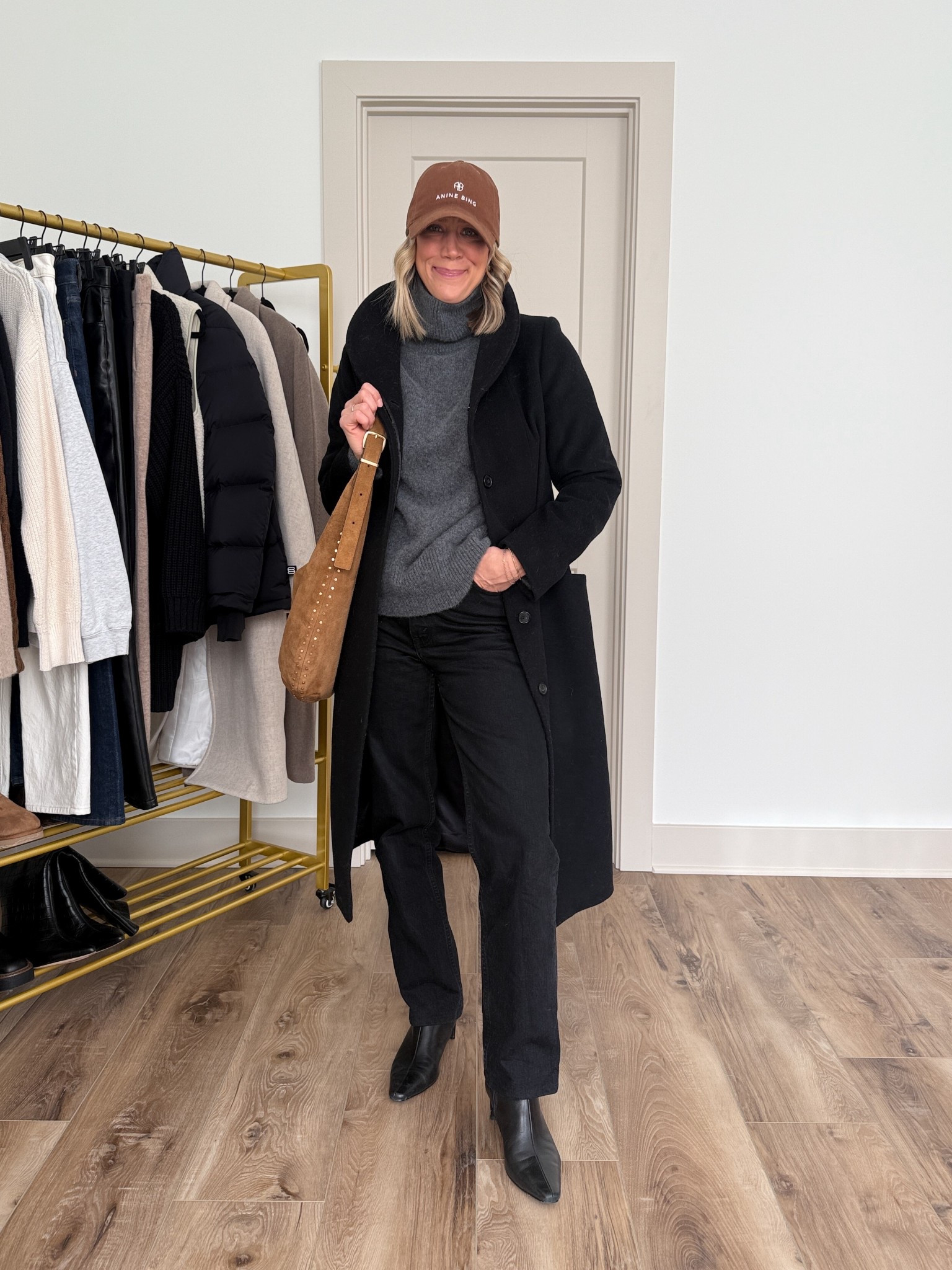 Wearing 26/reg jeans, small sweater, small coat, boots tts

#LTKOver40 #LTKootd #LTKgrwm