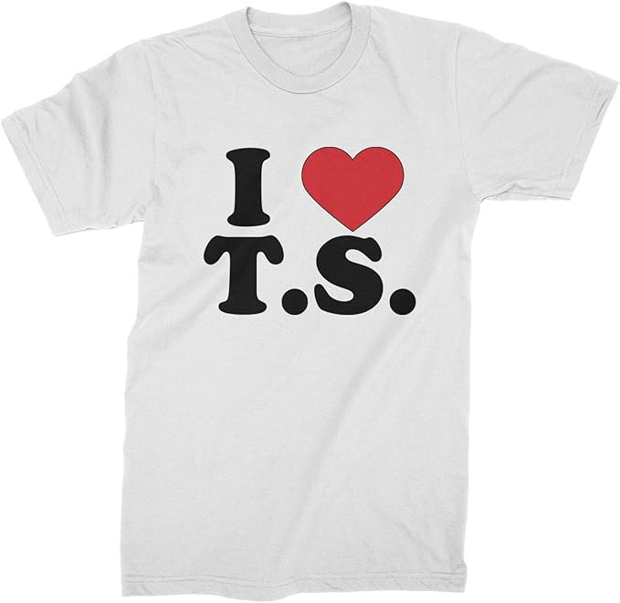 Expression Tees I Heart T.S. Concert Music Lover Mens T-Shirt | Amazon (US)