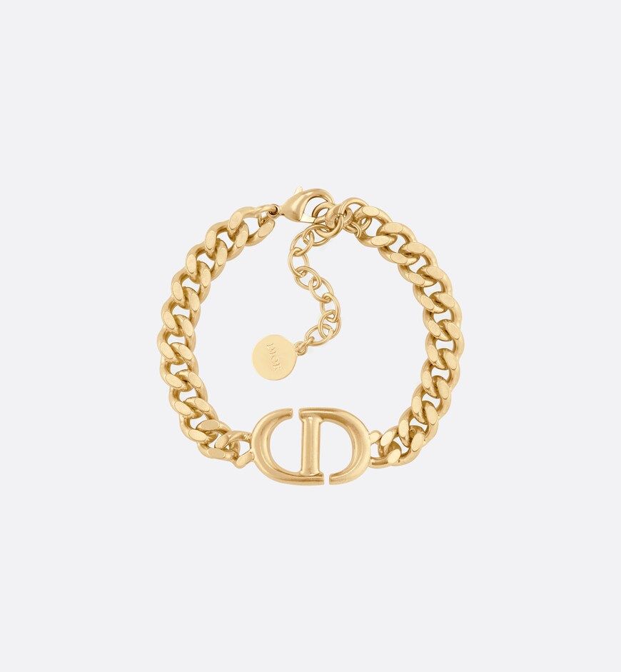 CD Navy Bracelet Gold-Finish Metal | DIOR | Dior Beauty (US)