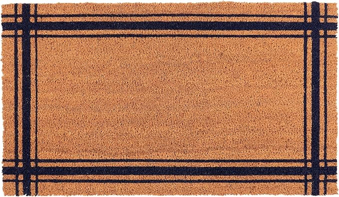 KAF Home Coir Doormat with Heavy-Duty, Weather Resistant, Non-Slip PVC Backing | 17 by 30 Inches,... | Amazon (US)
