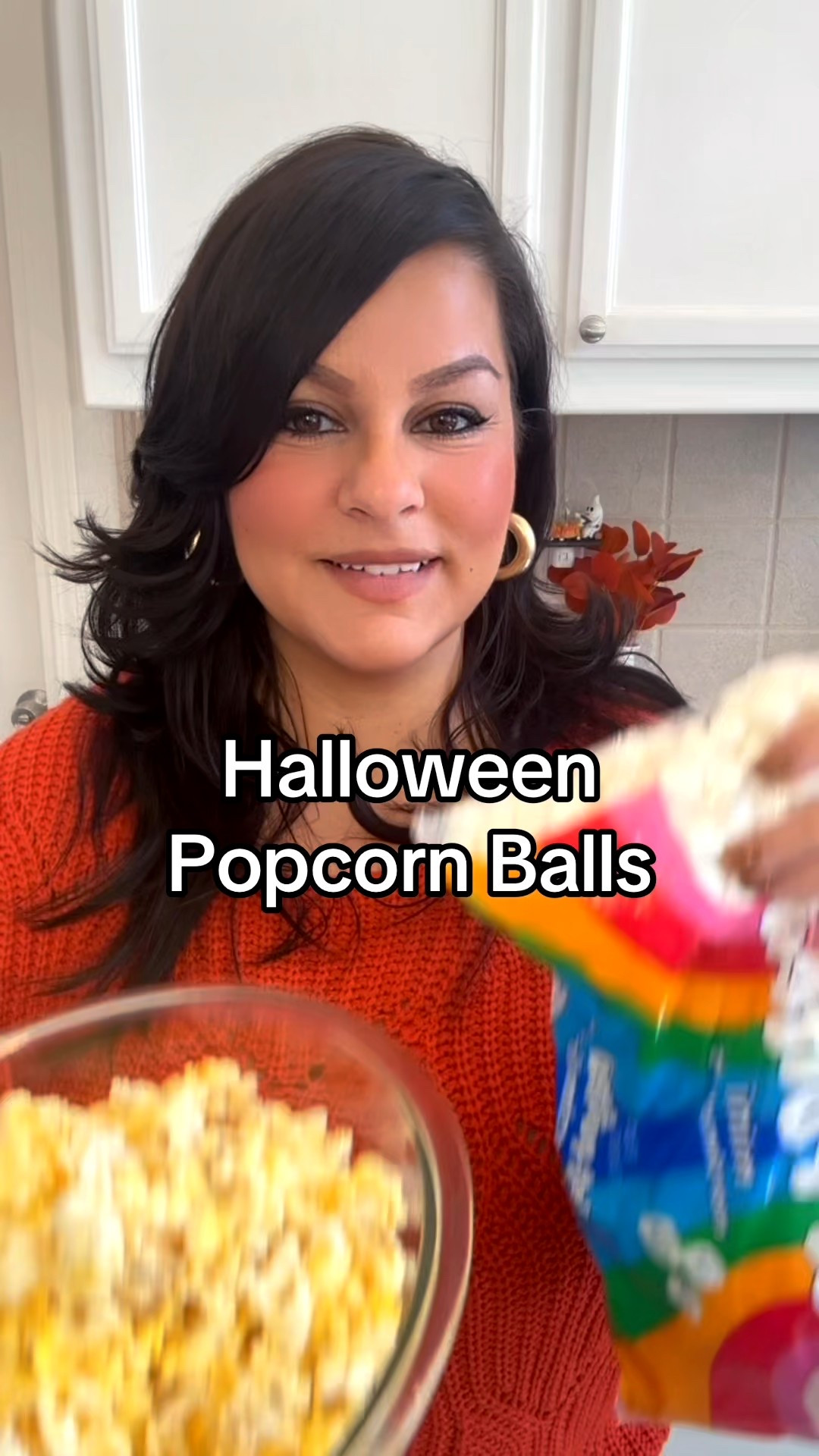 Halloween popcorn balls so easy to make for your kids, classmates, or trick-or-treaters. #halloween

#LTKKids #LTKFamily #LTKHalloween