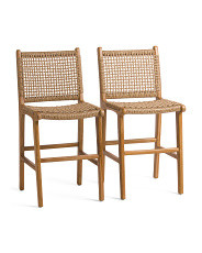 Set Of 2 Zaiden Counter Stools | TJ Maxx