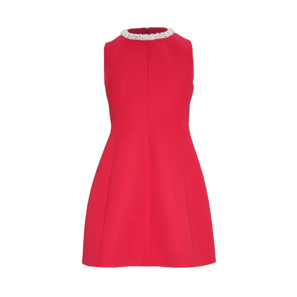 The Parker Dress in Cherry | Over The Moon