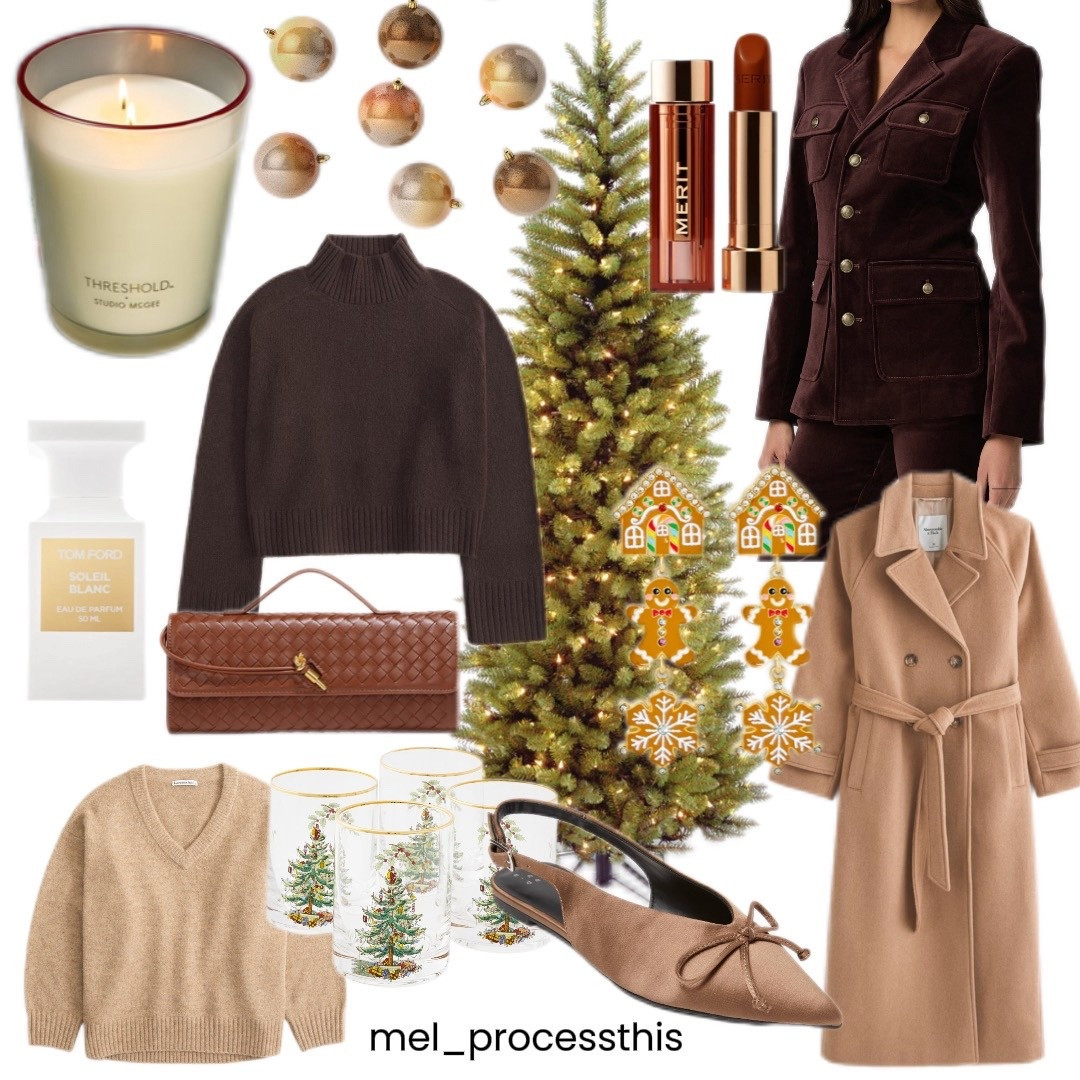 Neutral holiday vibes only 🤎🌲
Think cozy sweaters, tailored jackets, and soft shimmer, all the neutrals with just a hint of sparkle. Effortlessly elegant, timeless, and so you this Christmas.

#NeutralChristmas #HolidayStyle #ChicAndCozy #WinterWardrobe #EffortlessStyle


#LTKSeasonal #LTKGiftGuide #LTKHoliday