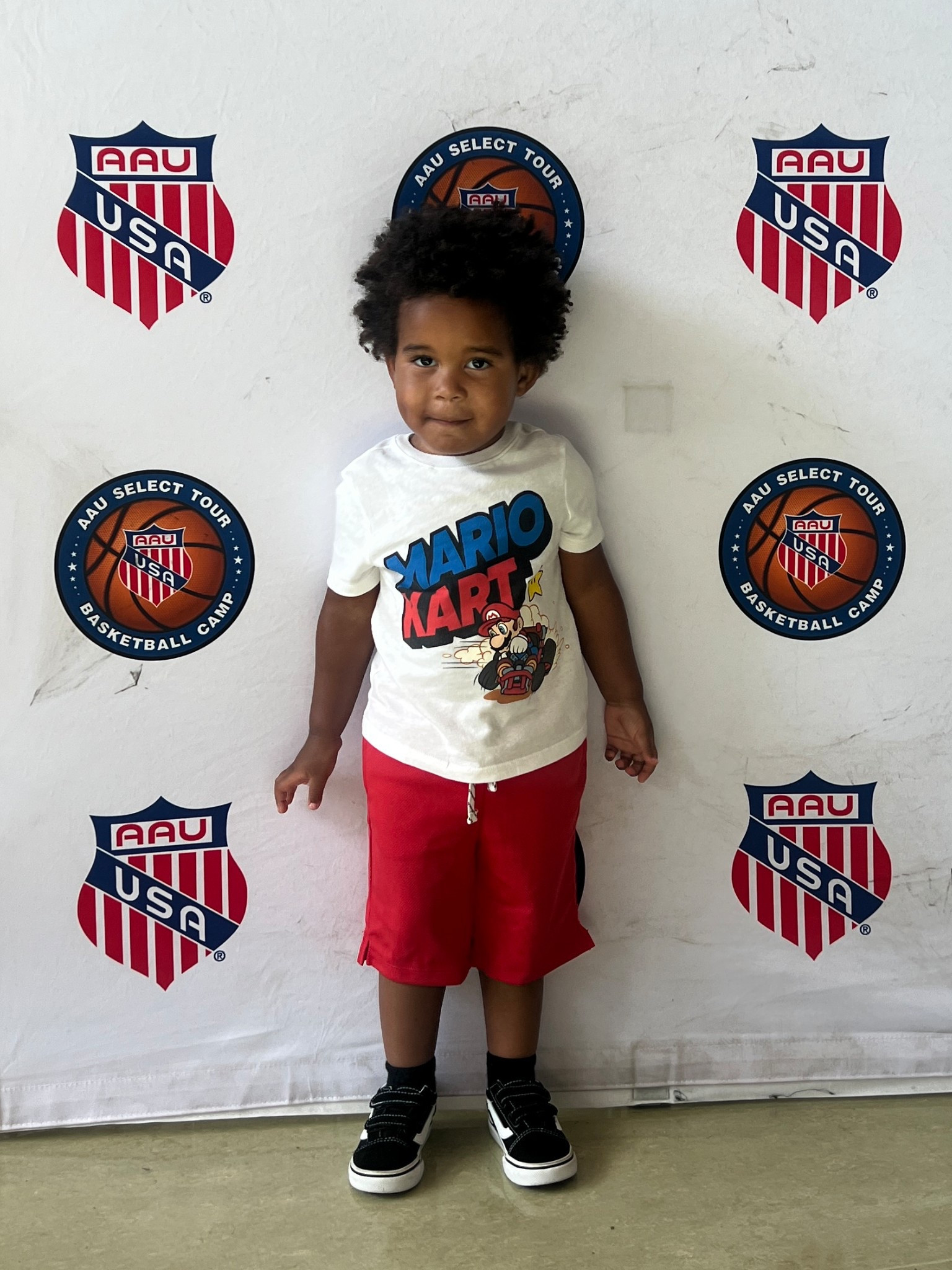 Mario Kart graphic tee with mesh shorts & Vans 

#LTKKids #LTKFindsUnder50