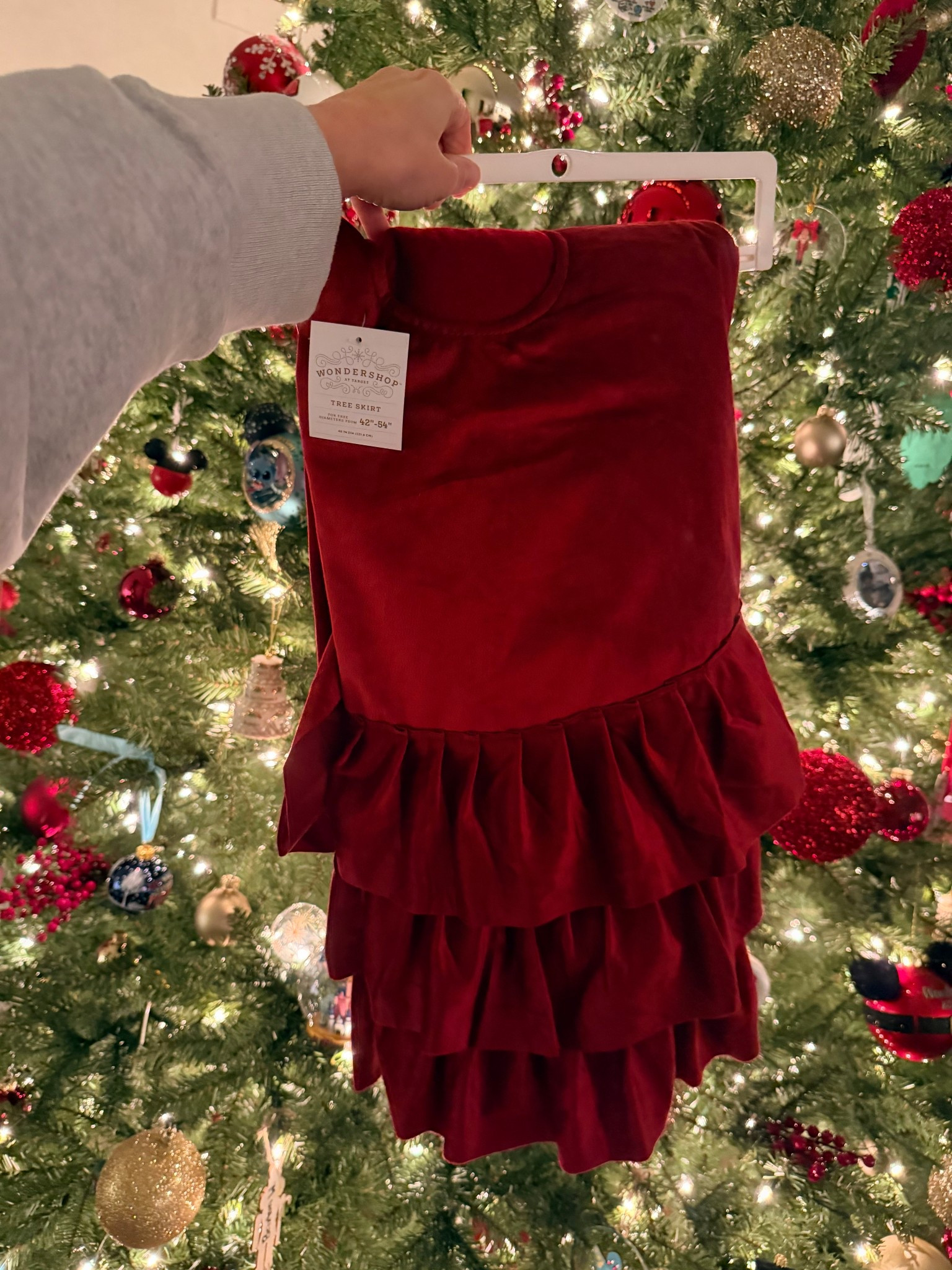 New tree skirt from target 

#LTKHome