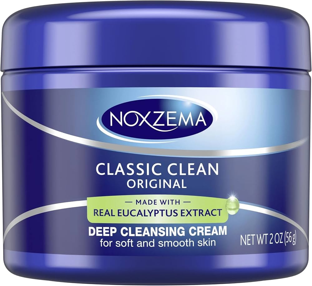 Noxzema Face Wash, Travel-Friendly Jar 2-Pack – Original Deep Cleansing Cream, Face Cleanser, 2... | Amazon (US)