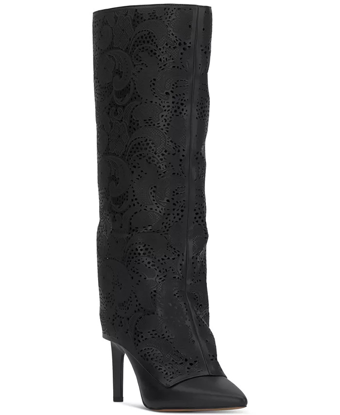 Women's Brykia Cuffed Pointed-Toe Boots | Macy's