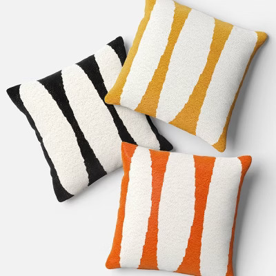 Cotton Woven Modern Square Throw Pillow - Threshold™ | Target