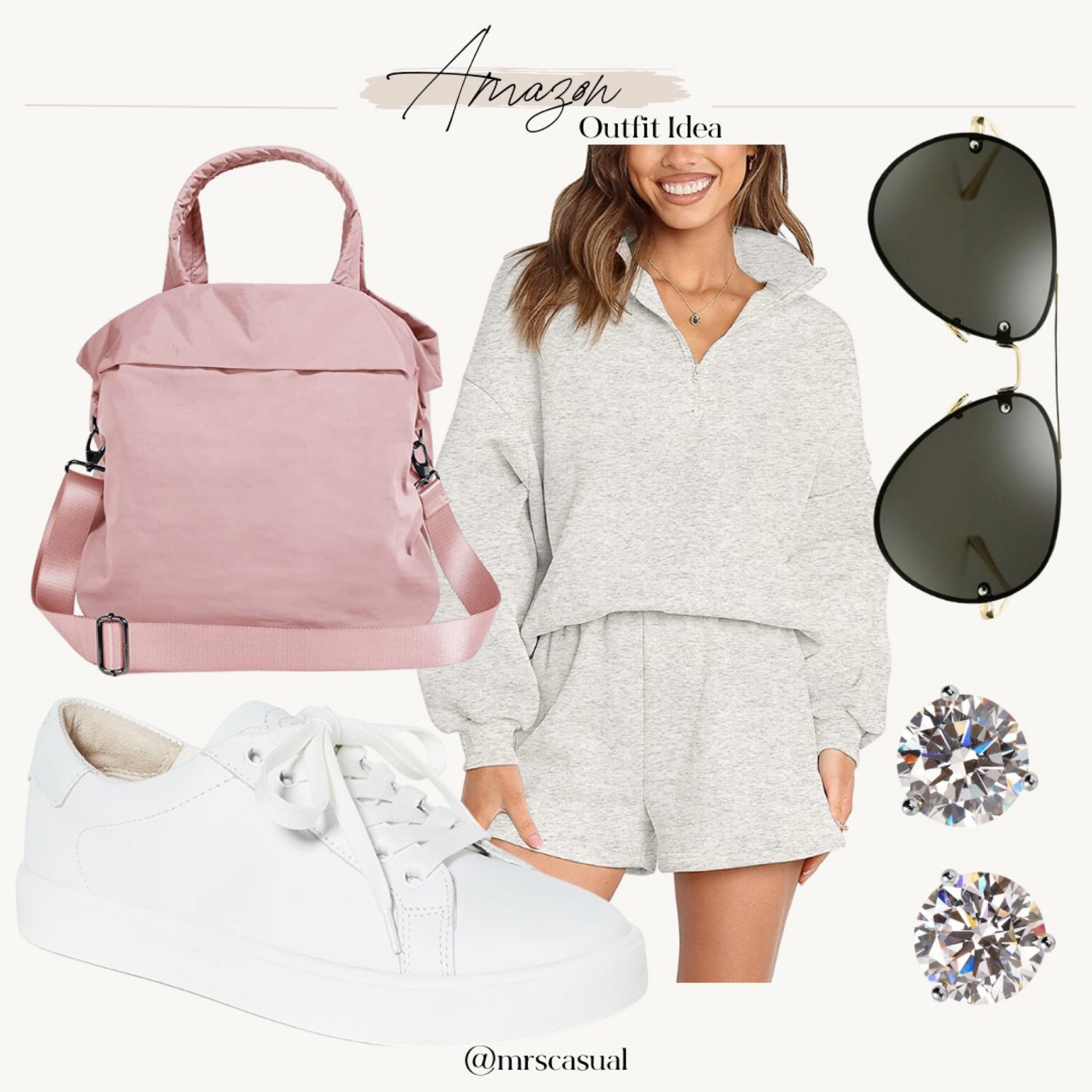 Amazon lounge sweat set. Comfy casual 

#LTKSeasonal #LTKFind #LTKunder50