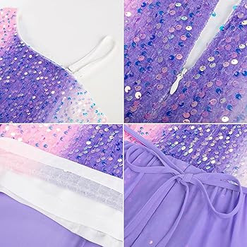 GRACE KARIN Girls Sequin Dress One Sleeve Formal Pageant Prom Party Special Occasion Dresses Size... | Amazon (US)