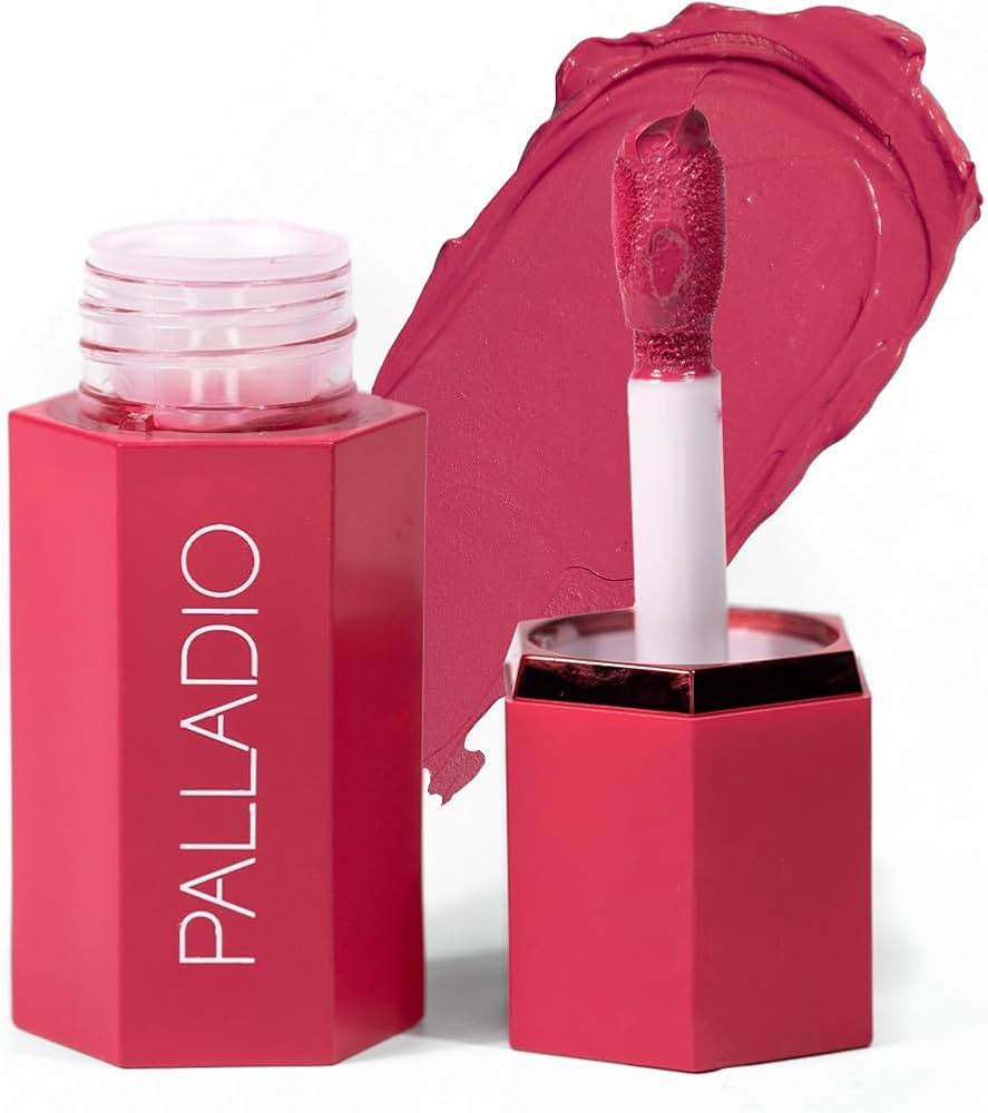 Palladio Rubor líquido para mejillas y labios 2 en 1, fórmula de crema ligera, rubor pigmentado... | Amazon (US)