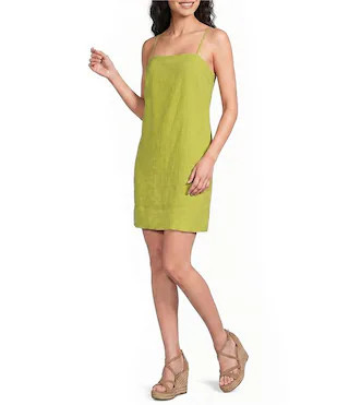 Square Neck Mini Dress | Dillard's