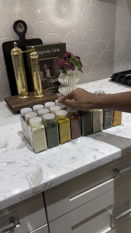 Spice jars! The perfect way to organize your spices and drawers ☺️

Please find all links to my spice jars, drawer organizers, under the sink organizers below! 

#LTKhome #LTKstyletip