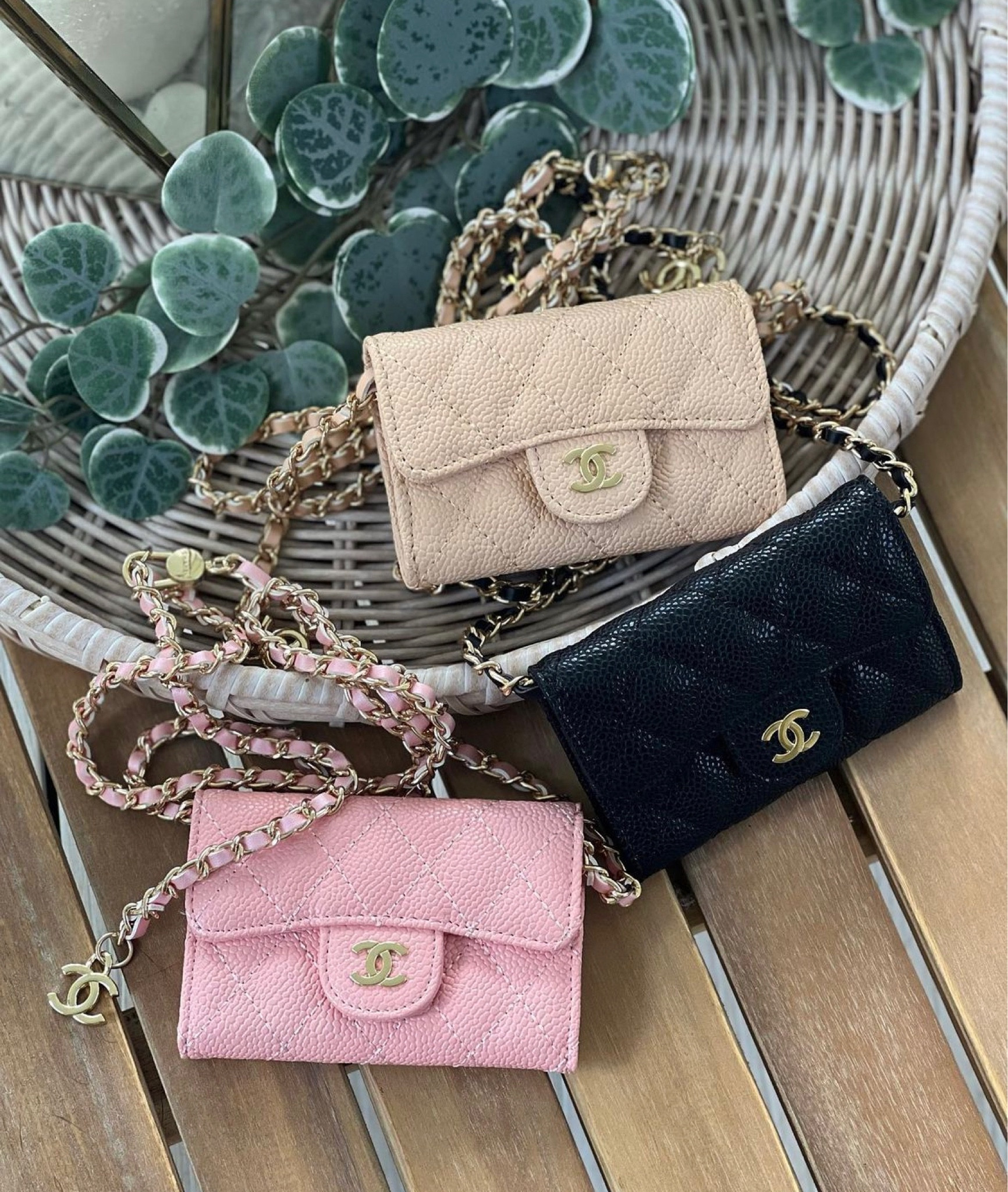 chanel dupe wallet