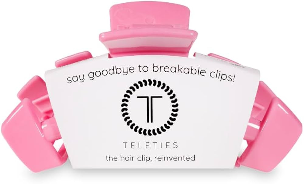 TELETIES - Medium Hair Clip - Spring Collection - Hair Claw Clips for Women - Strong Grip, Bendab... | Amazon (US)