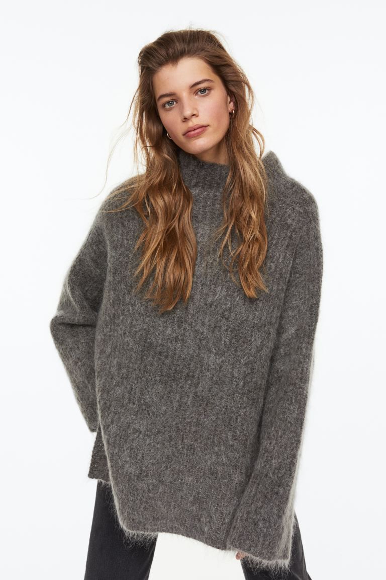 Oversized wool-blend jumper | H&M (UK, MY, IN, SG, PH, TW, HK)