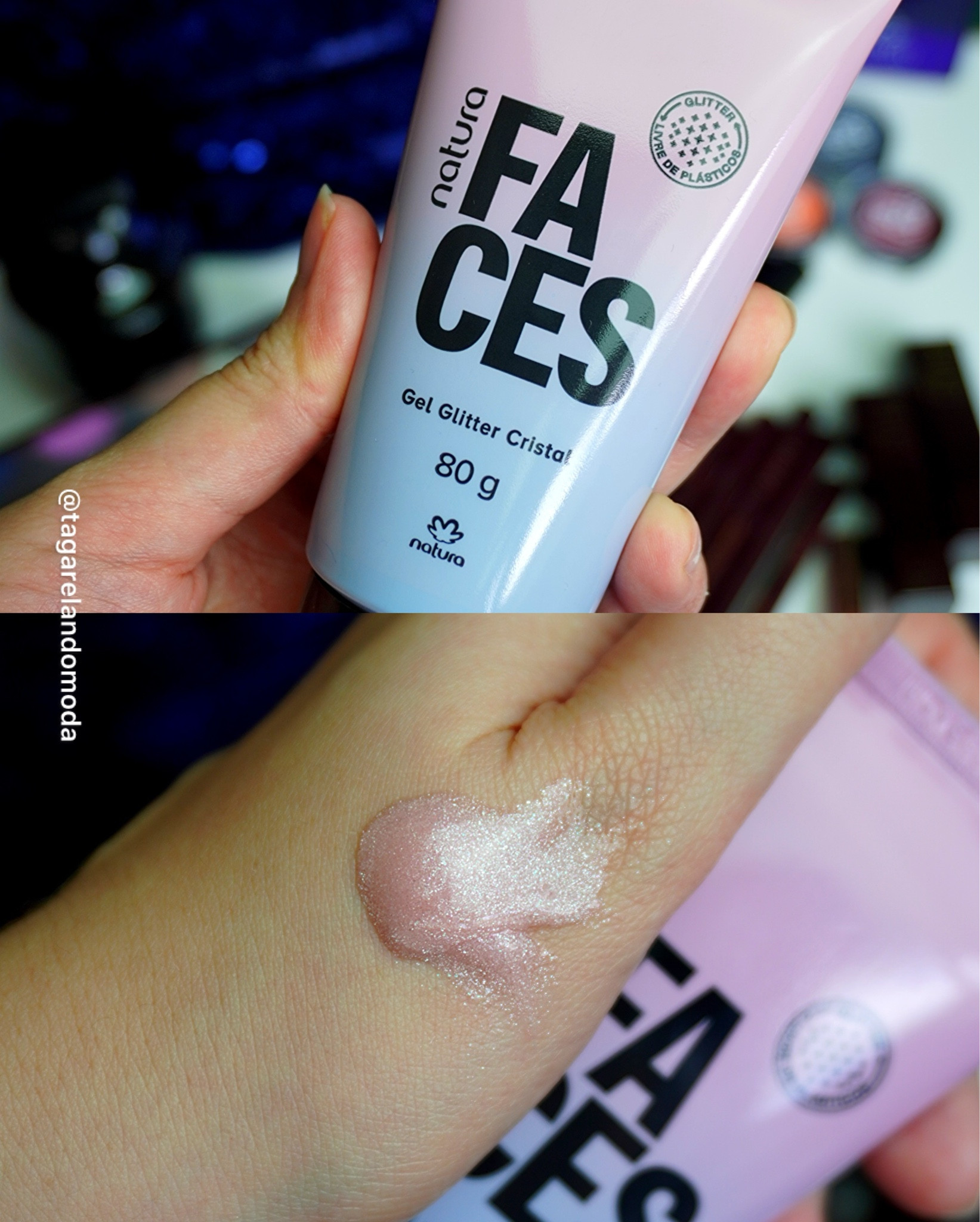 Iluminador Corporal e Facial Gel Glitter Cristal da linha Natura Faces. 

#LTKbeleza #LTKbrasil #LTKdicadeestilo