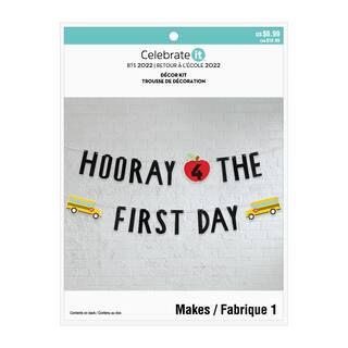 Hooray the First Day Garland Kit by Celebrate It™ | Michaels Stores