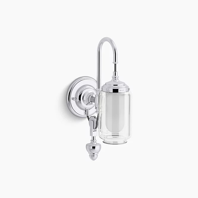 One-light adjustable sconce | Kohler