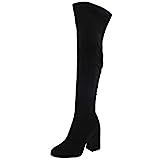 Jessica Simpson Women's Brixten Over-The-Knee Boot, Black, 5.5 | Amazon (US)