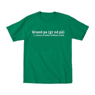 Grandpa Definition Funny Toddler Tshirt (4T) | Bed Bath & Beyond
