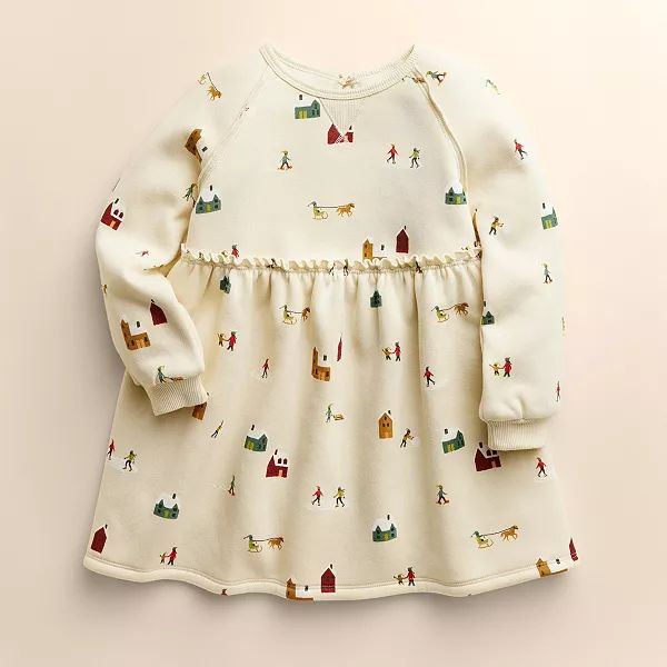 Baby & Toddler Girl Little Co. by Lauren Conrad Relaxed Fleece Dress | Kohl's