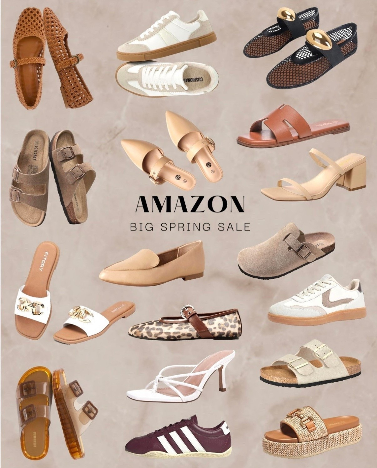 amazon spring and summer shoes. neutral and most loved styles