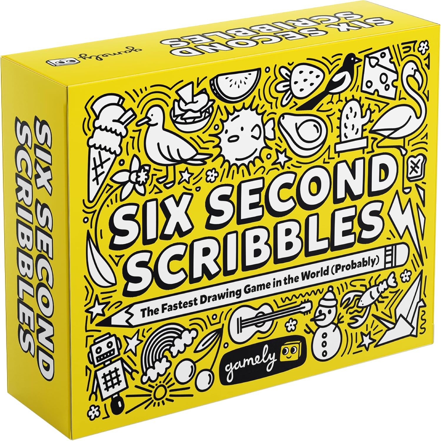 Six Second Scribbles: The frantically fast and fantastically fun drawing game | A family friendly... | Amazon (UK)