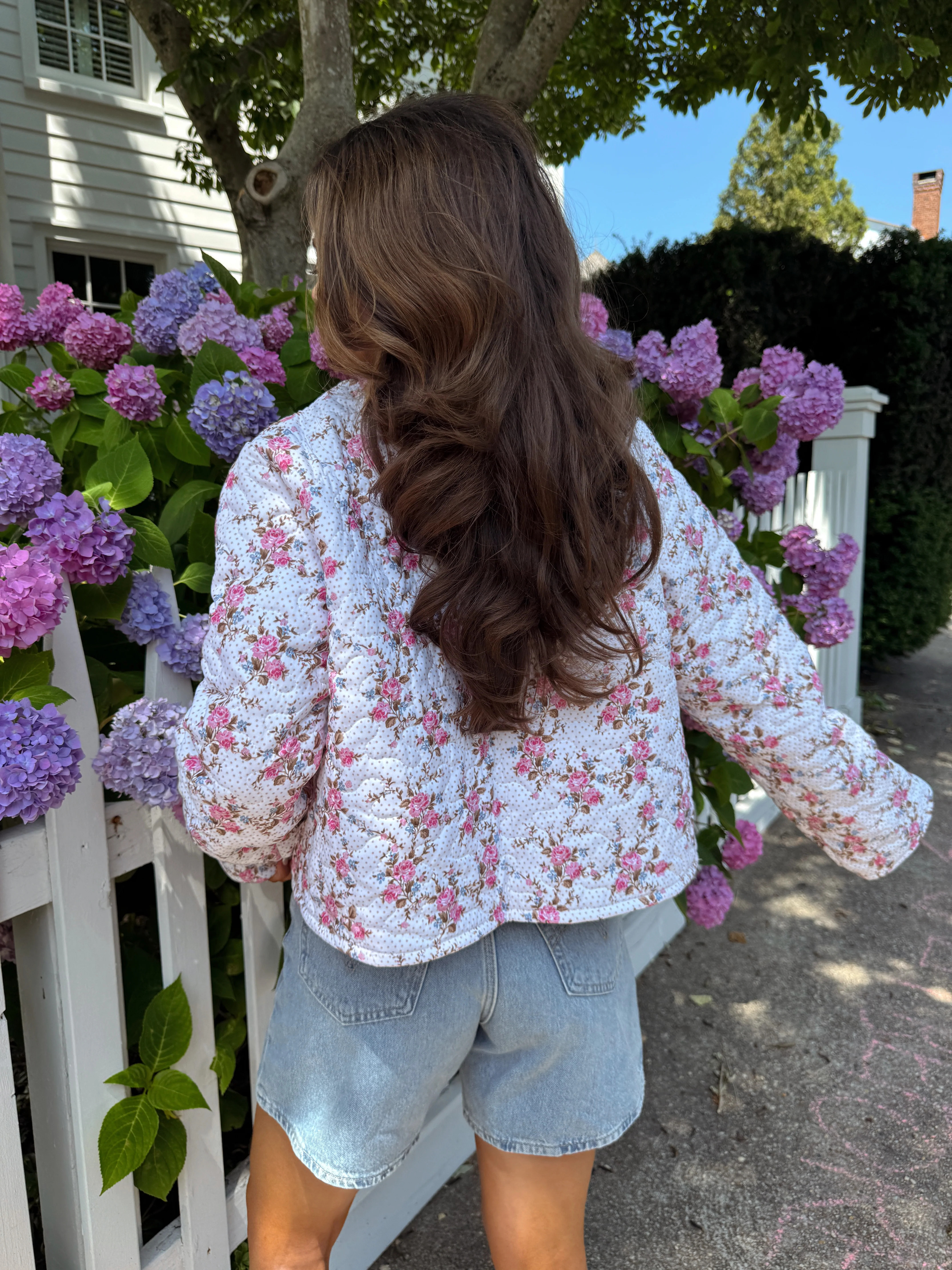 Blooming Bespoke Shabby Chic Quilted Jacket | Shop Your Darling Style
