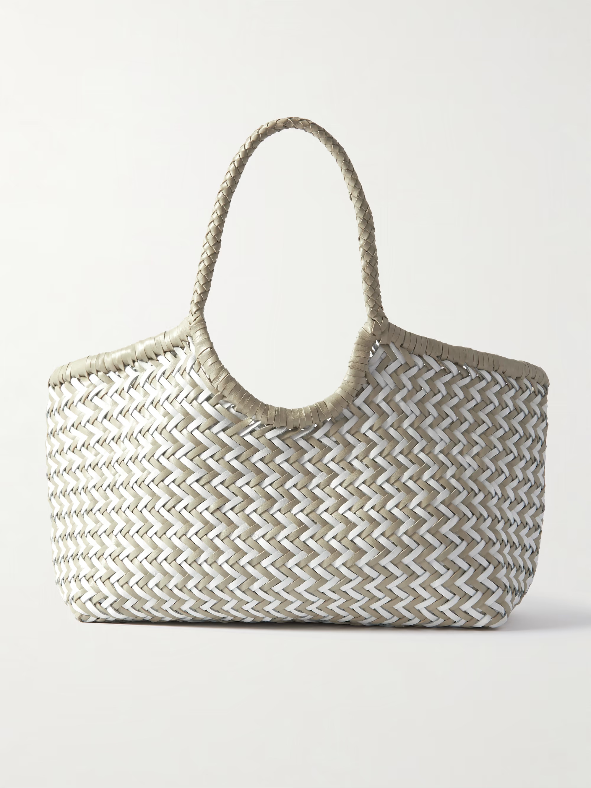 Nantucket large woven leather tote | NET-A-PORTER (US)