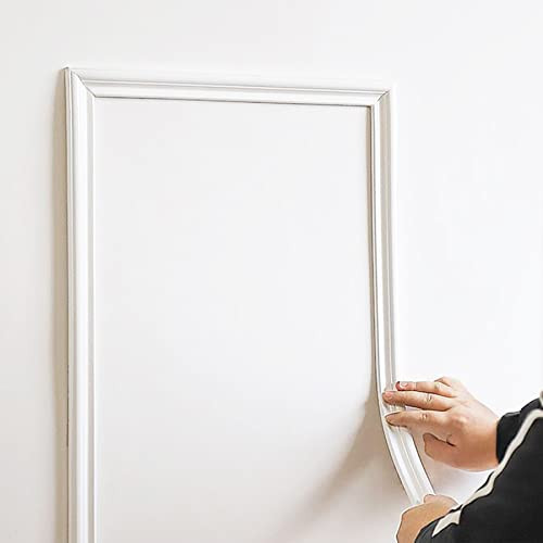 TriMold Peel and Stick Chair Rail Molding, Self-Adhesive Wall Trim for Home Decoration & Wall Protection, 3m x 23mm | Amazon (US)