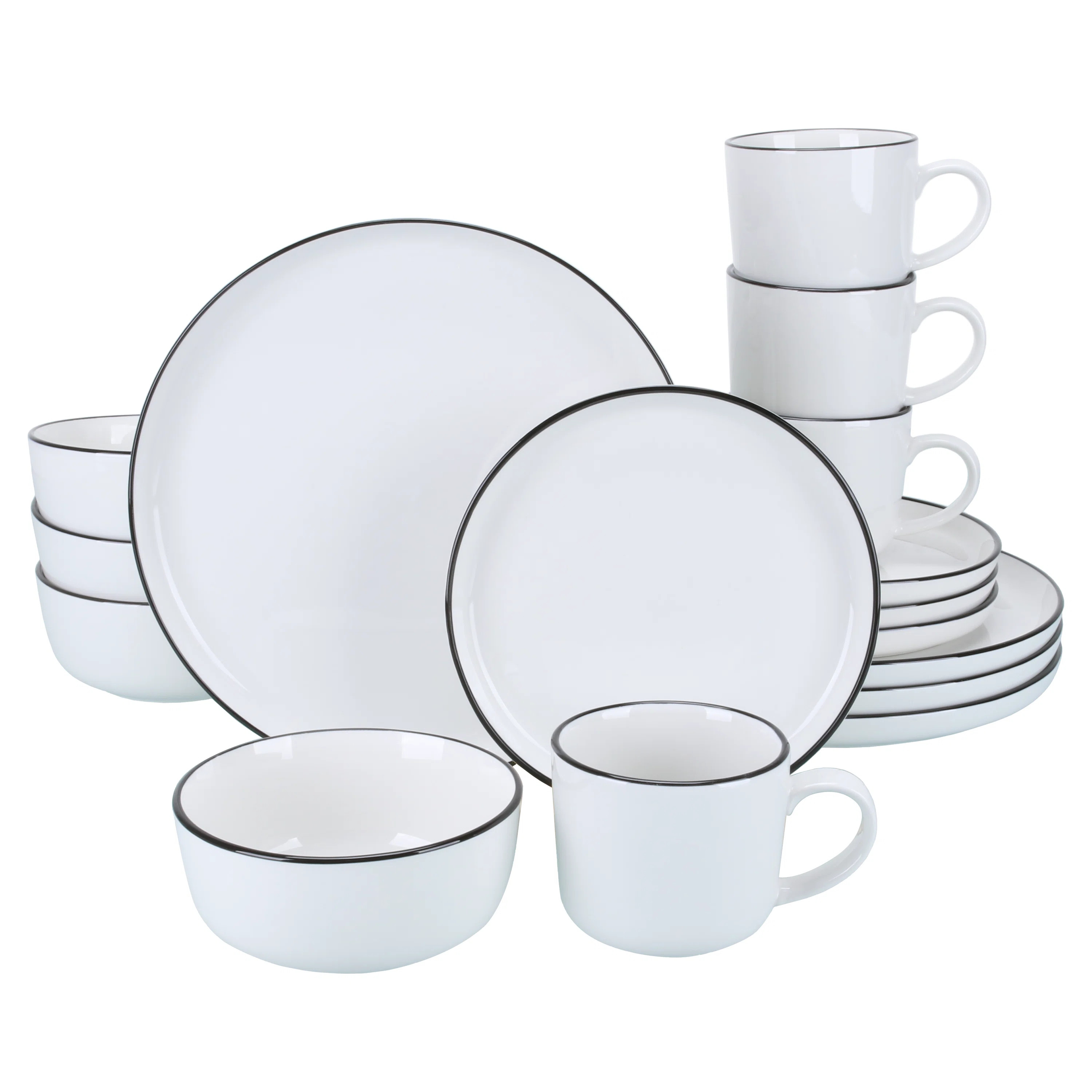 BIA Cordon Bleu 16 Piece Silhouette Dinner Set | Wayfair | Wayfair North America
