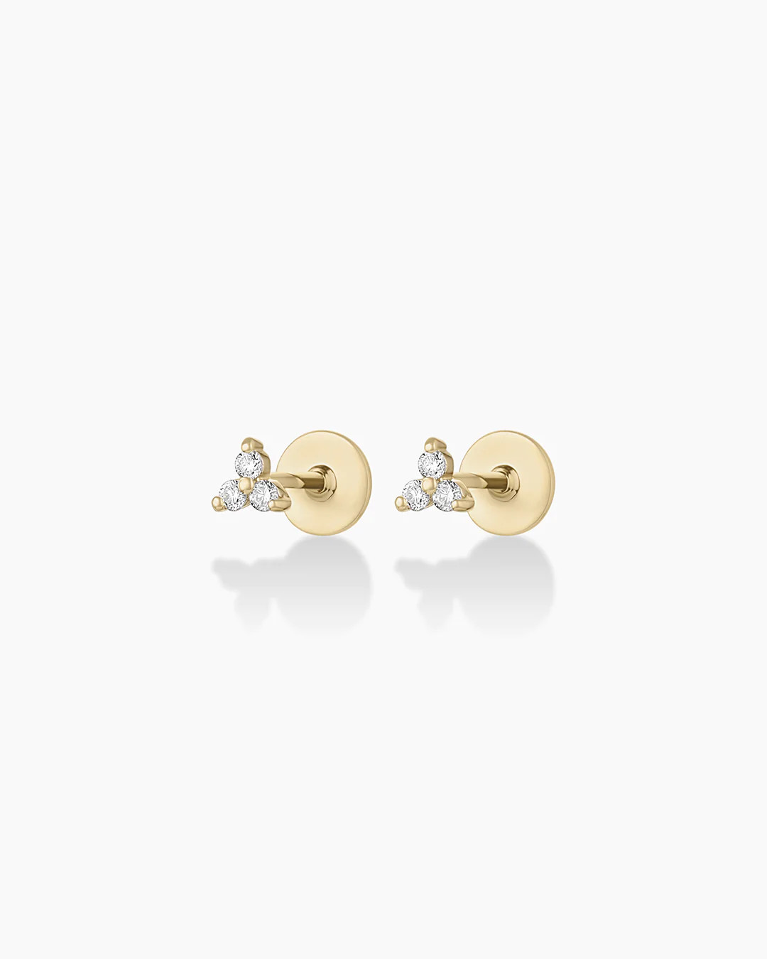 Diamond Bali Flat Back Studs | Gorjana